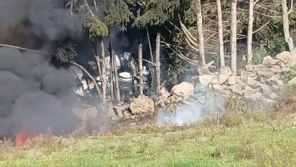 Muere chofer calcinado tras la explosión de una pipa en la Xalapa-Perote