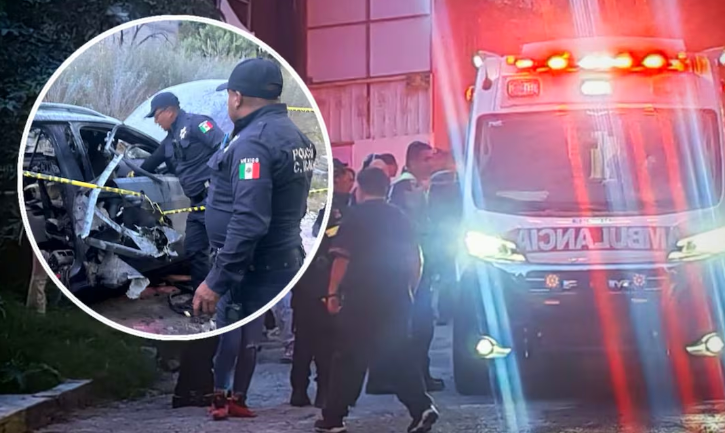 ¡Tragedia en plena fiesta! Explota coche cargado con pirotecnia y muere adolescente en Cuautitlán Izcalli