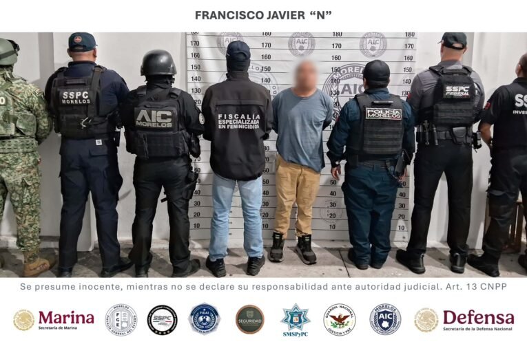 FRANCISCO JAVIER “N” FUE INGRESADO ESTA NOCHE AL CENTRO ESTATAL DE REINSERCIÓN SOCIAL VARONIL DE CUAUTLA