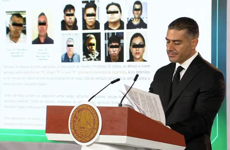 ¡Golpe a las redes de impunidad! Caen 111 funcionarios y capos en balance de seguridad nacional