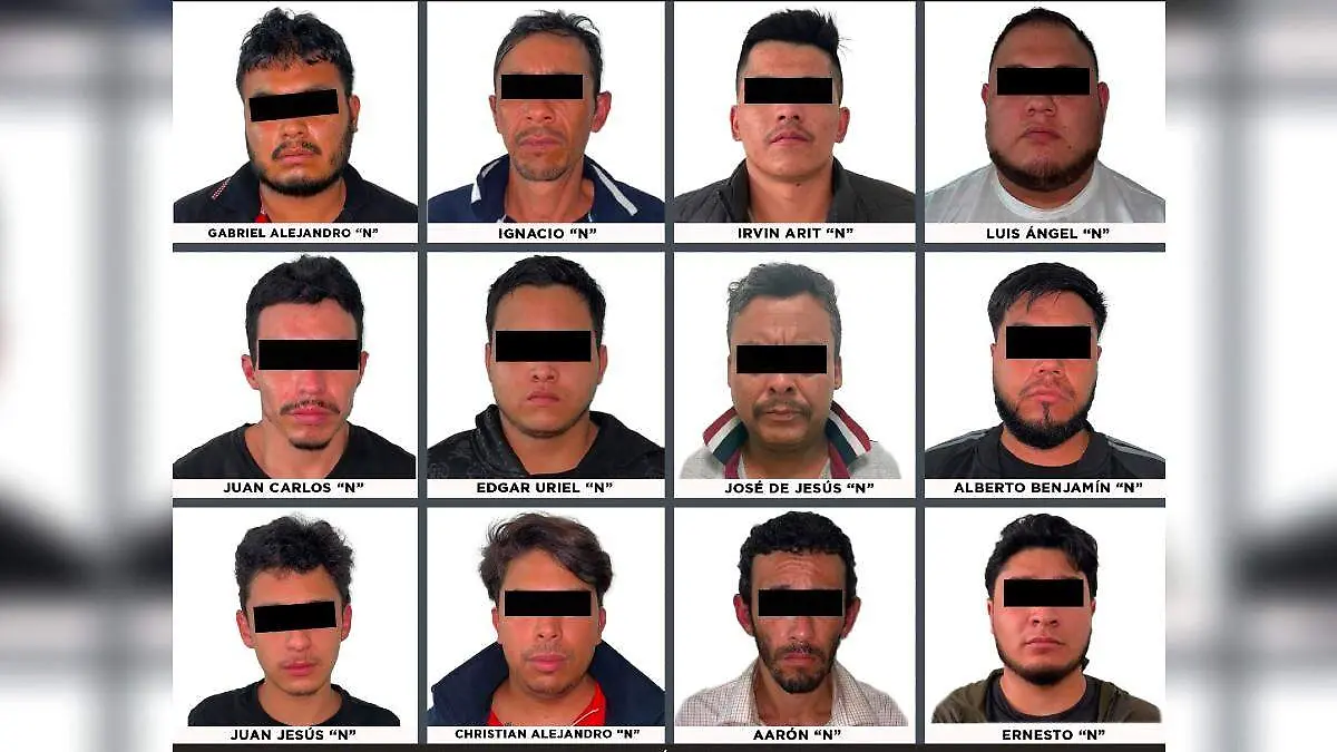 detención de 13 por secuestro exprés