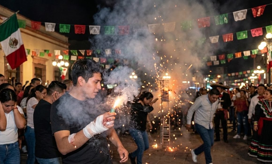 uso de pirotecnia en Fiestas Patrias