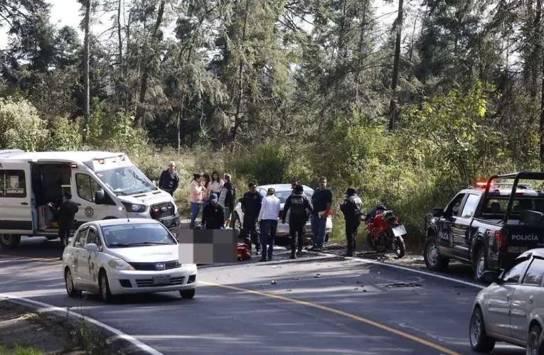 Accidente carretero deja dos muertos en la Chalco-Tláhuac