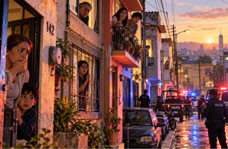 ¡Amaneció bajo fuego! Matan a tiros a hombre en un andador de Naucalpan