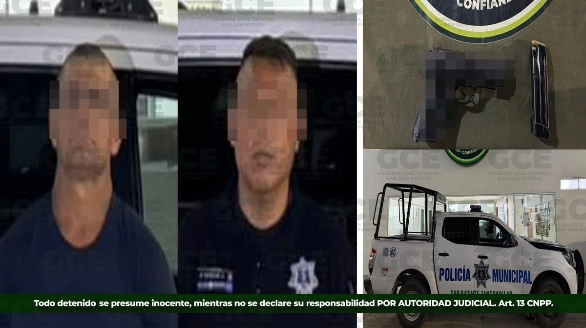 Atrapan policías Vicente Tancuayalab