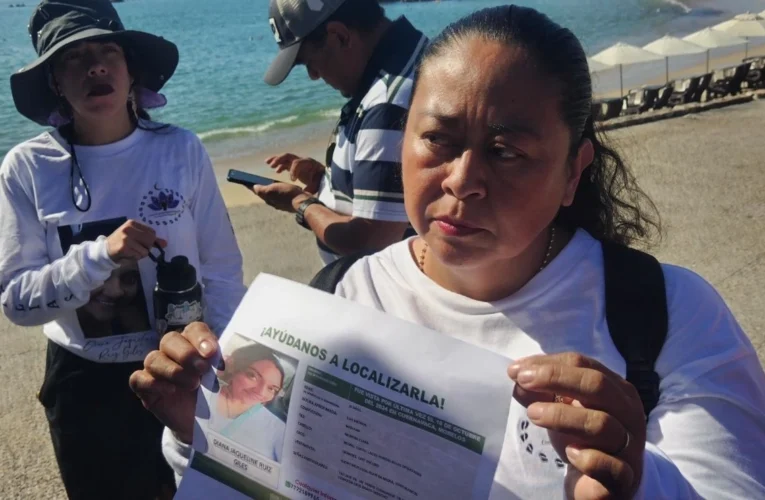 ¡Siguen la señal hasta la playa! Madres rastreadoras buscan a Diana Jacqueline en Acapulco