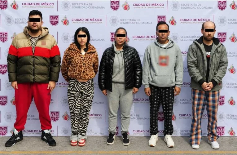 ¡La tenían bien guardadita! Caen cinco con metanfetaminas y kilos de droga tras cateos en la CDMX