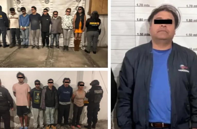 ¡Cae red delictiva! Detienen a 19 presuntos motoratones durante operativo en Toluca
