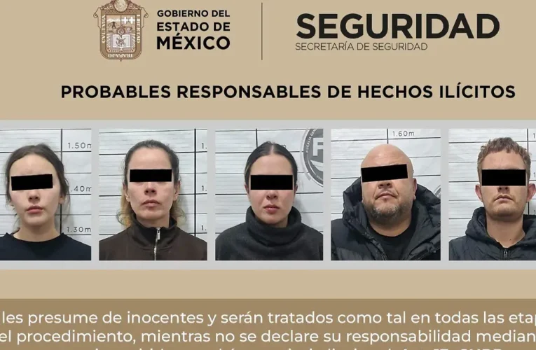 ¡Cayó con todo su arsenal! Detienen a Cara de Cochi y cuatro cómplices en Valle de Bravo