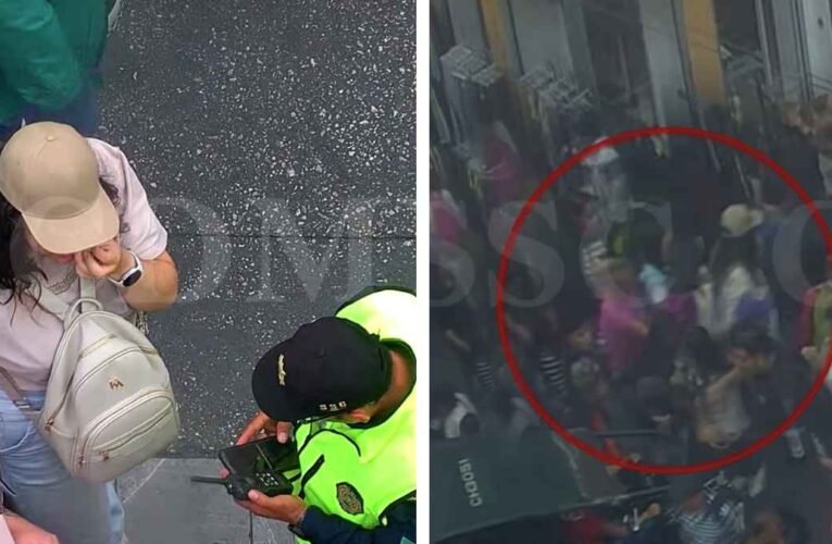 ¡Caen cinco presuntas carteristas en el Centro Histórico de CDMX; robaban celulares y carteras entre multitudes!