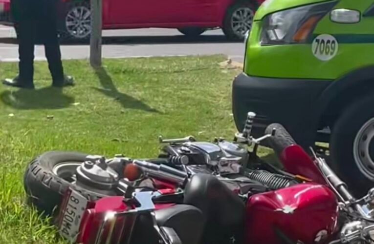 Exigen justicia por la muerte de motociclista en trágico accidente vial en Toluca
