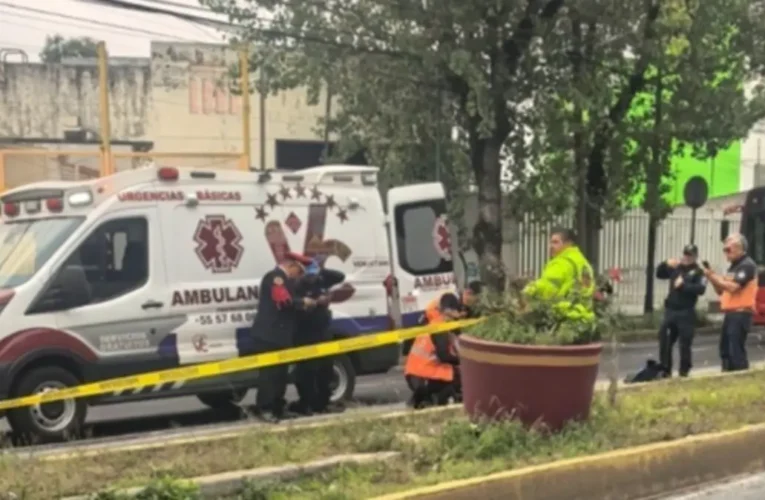 ¡Tragedia rumbo al aeropuerto! Biker pierde la vida tras impactar contra un auto frente a la Terminal 2 del AICM