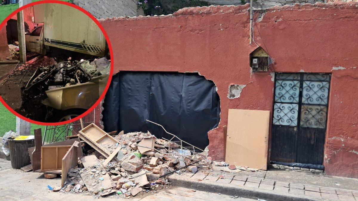accidente en barrio de San Miguel