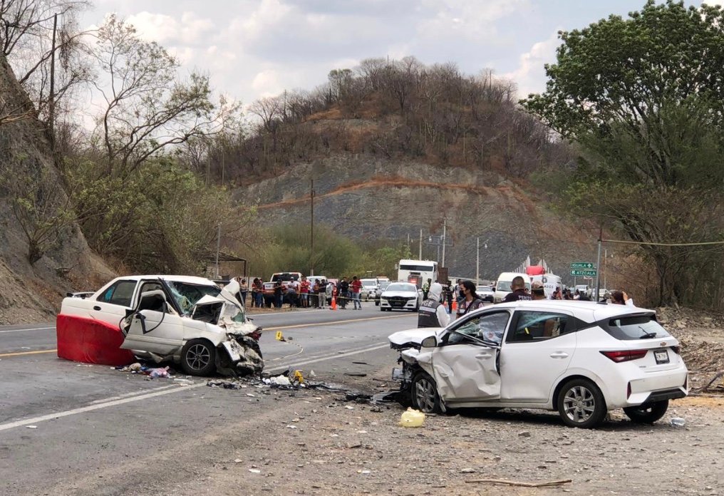 choques mortales en Guerrero