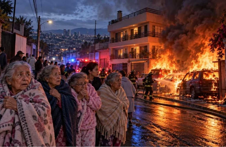 Despertar en el infierno: llamas y explosiones sorprenden a 20 abuelitas mientras dormían en un asilo de la CDMX