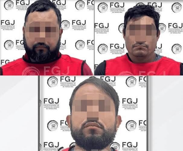 Detienen a tres presuntos extorsionadores en Reynosa; exigían cuotas a comerciantes